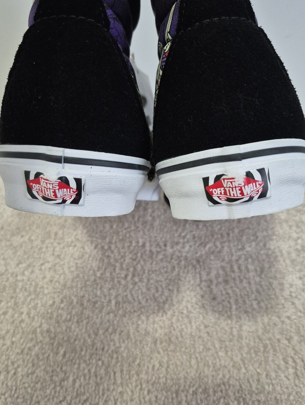 NWT Vans x Disney Sk8-Hi Jack's Lament Nightmare Before Christmas Men's 11 - Picture 11 of 14